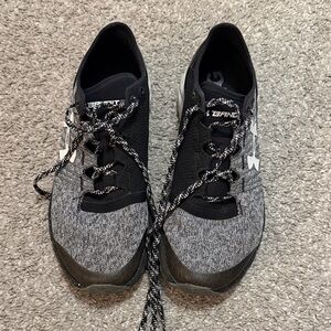 Under Armour Black and Gray Bandit 2 Sneakers